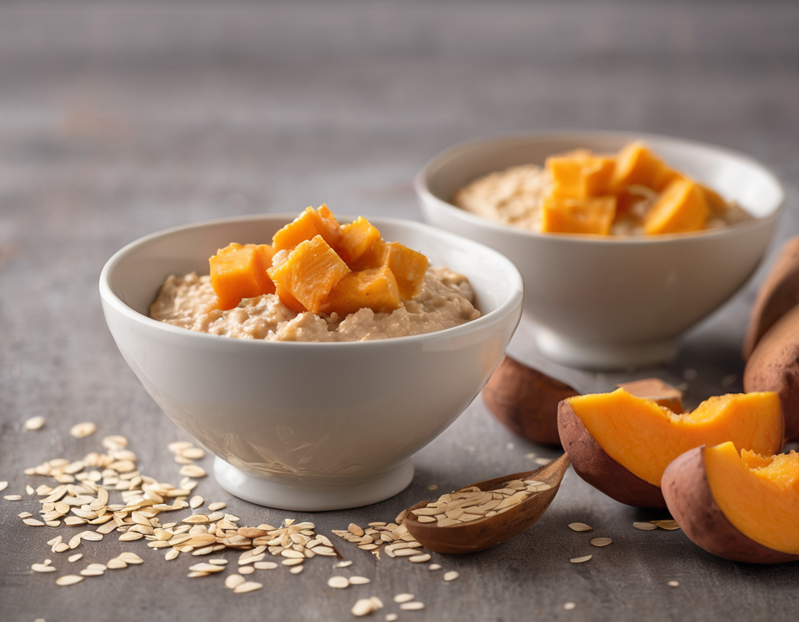 Avena con Batata al Estilo Latino - Receta Low-FODMAP para SIBO