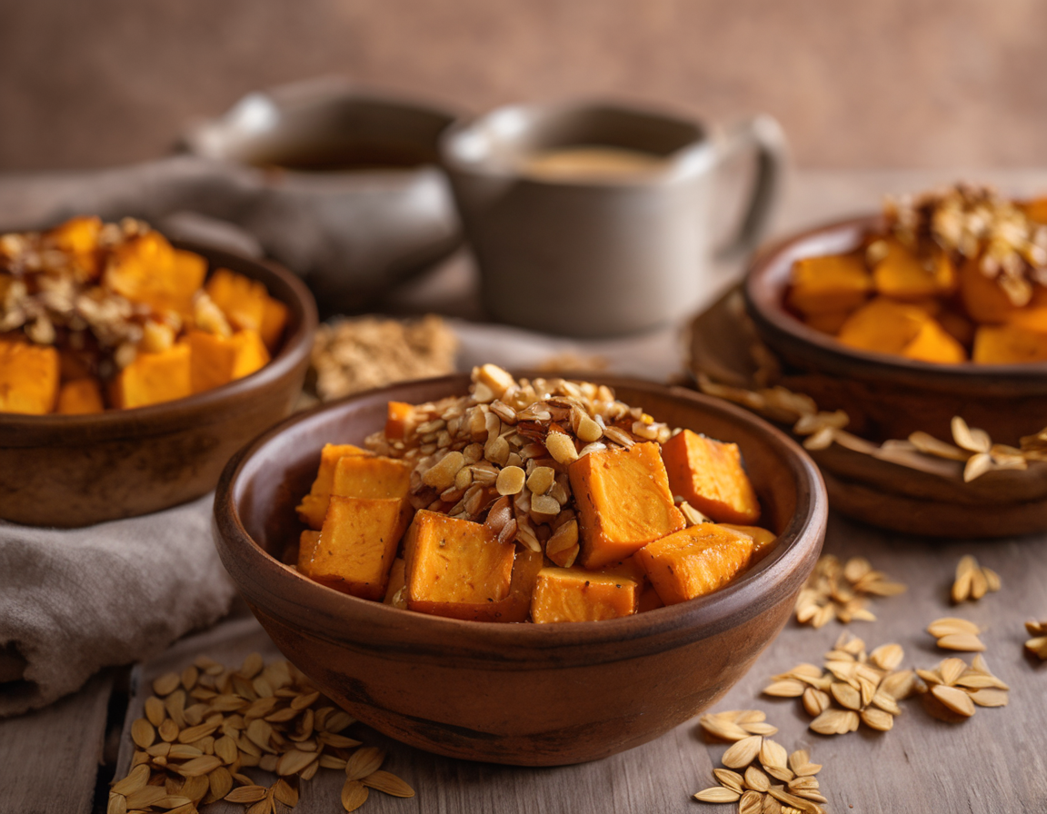 Avena y Batata al Horno con Especias Latinas