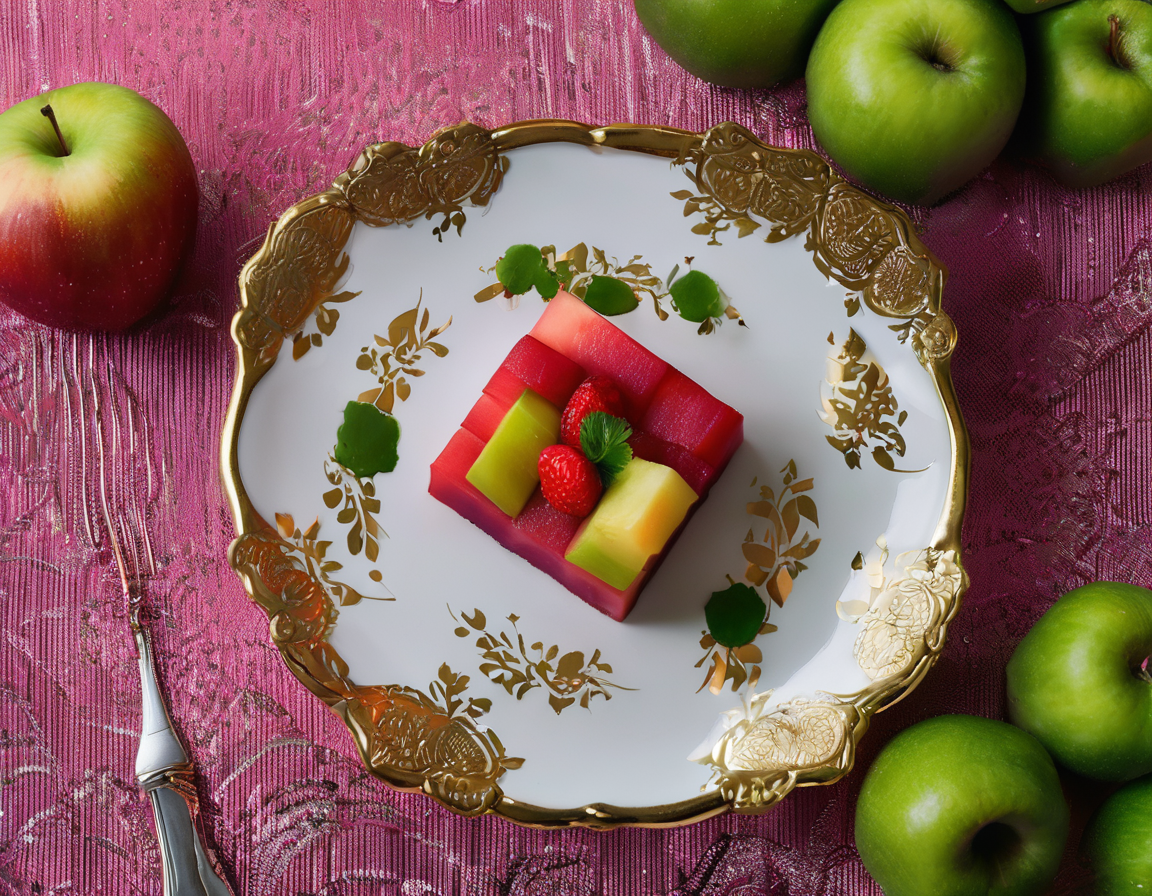 Cordero con Manzana al Estilo DASH