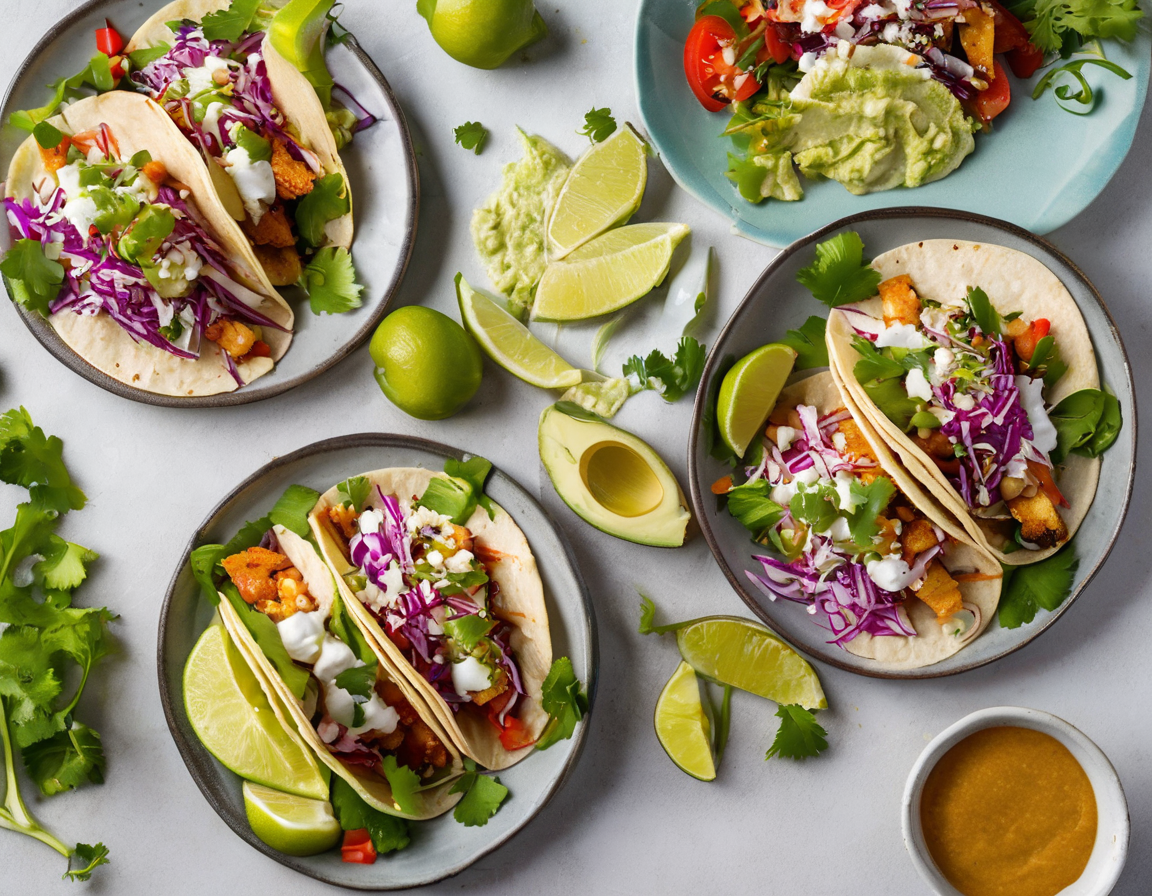 Tacos de Pescado con Ensalada de Maíz Low-FODMAP