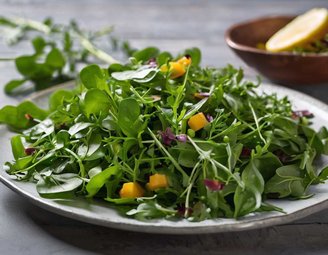 Ensalada de Rúcula con Lentejas al Estilo Latino Low-FODMAP