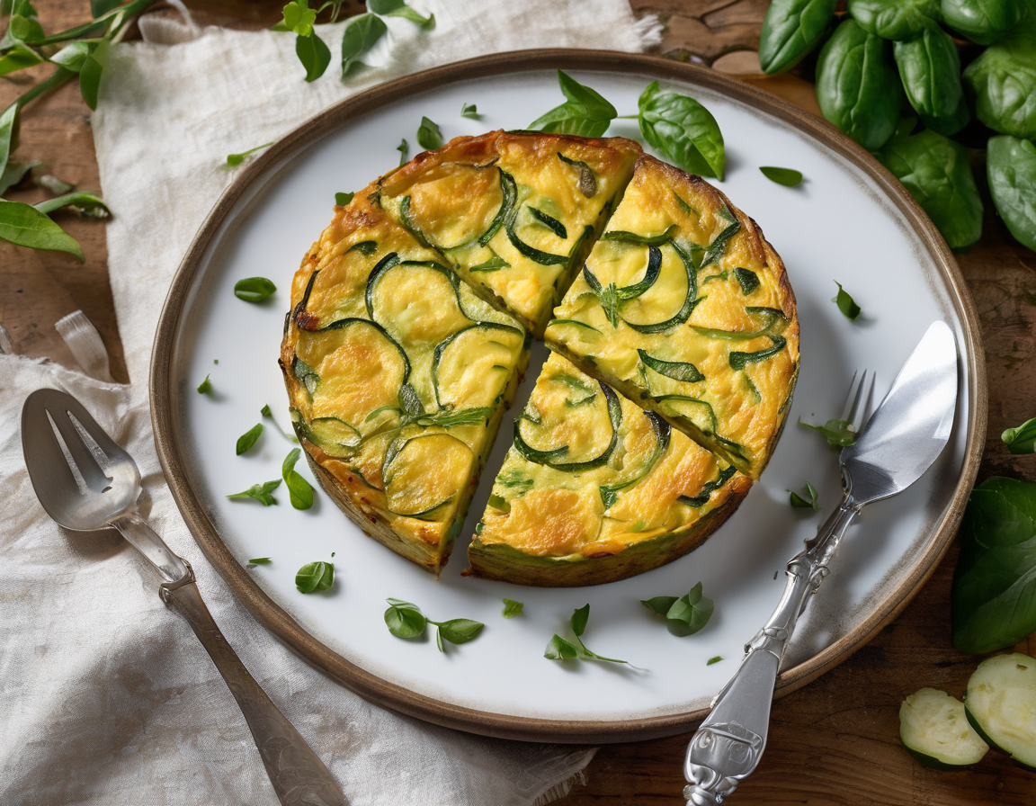 Frittata de Calabacín y Boniato Low-FODMAP