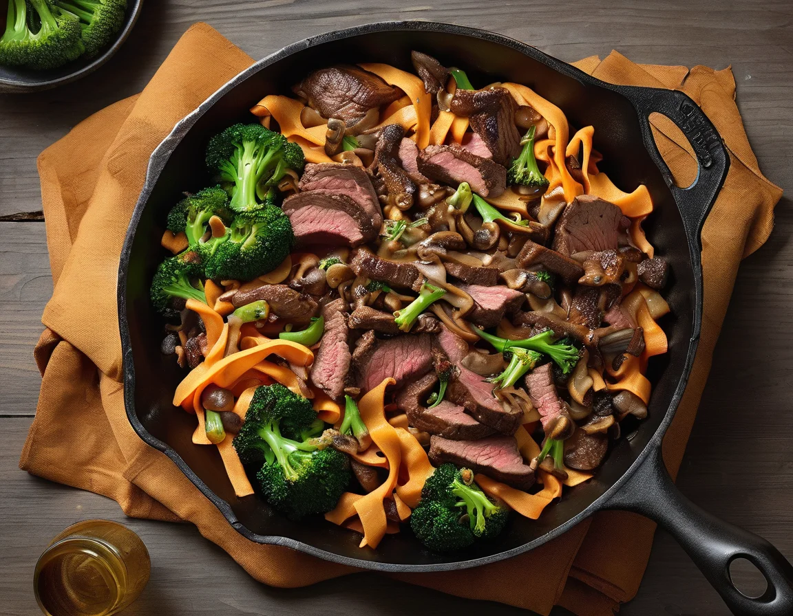 Estofado de Ternera con Setas y Alcachofas a la Española