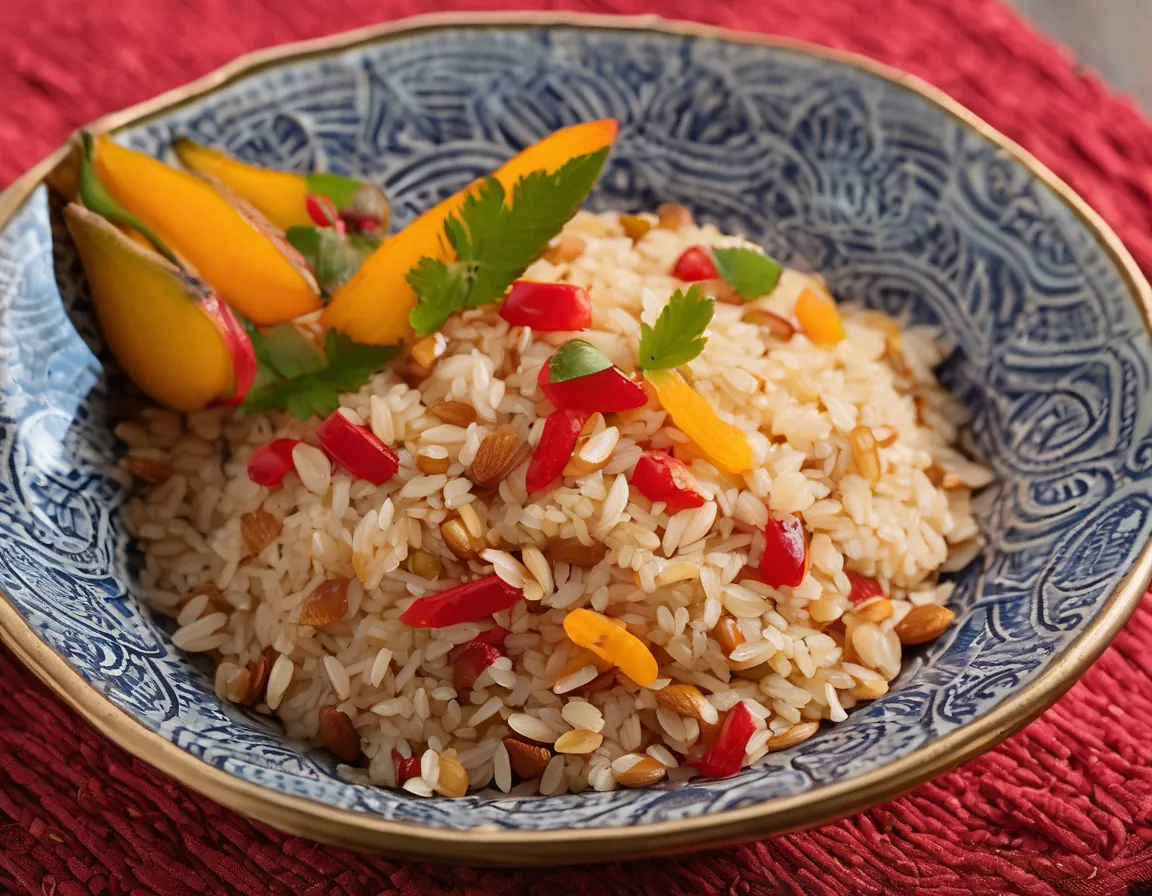 Arroz con Almendras al Estilo DASH