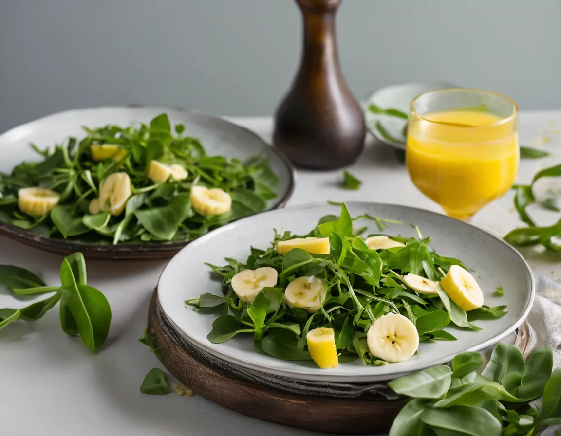 Arugula Banana Smoothie Bowl Adaptado para EII Crohn / Colitis Ulcerosa