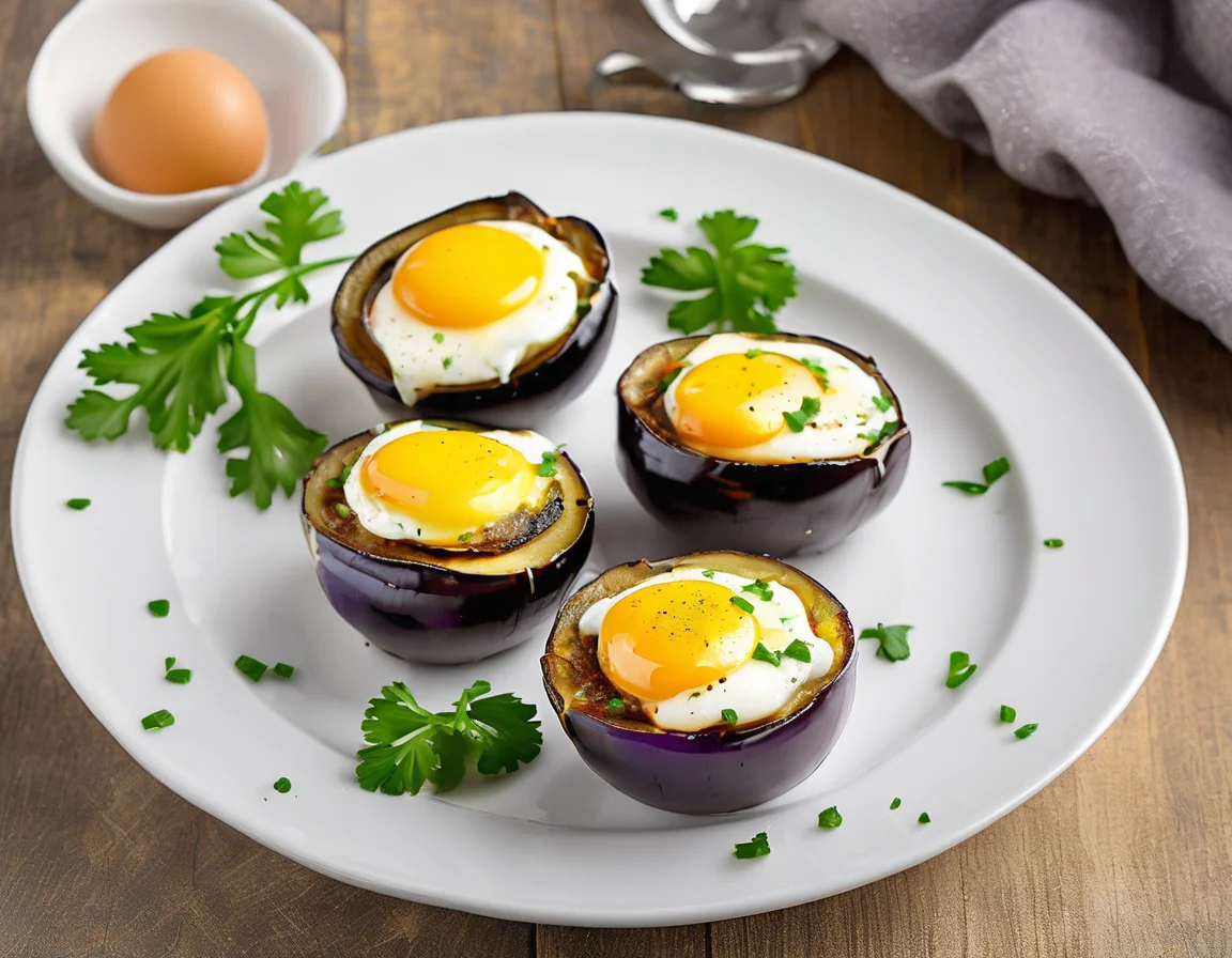 Tortilla de Berenjena al Horno con Salsa de Yogur