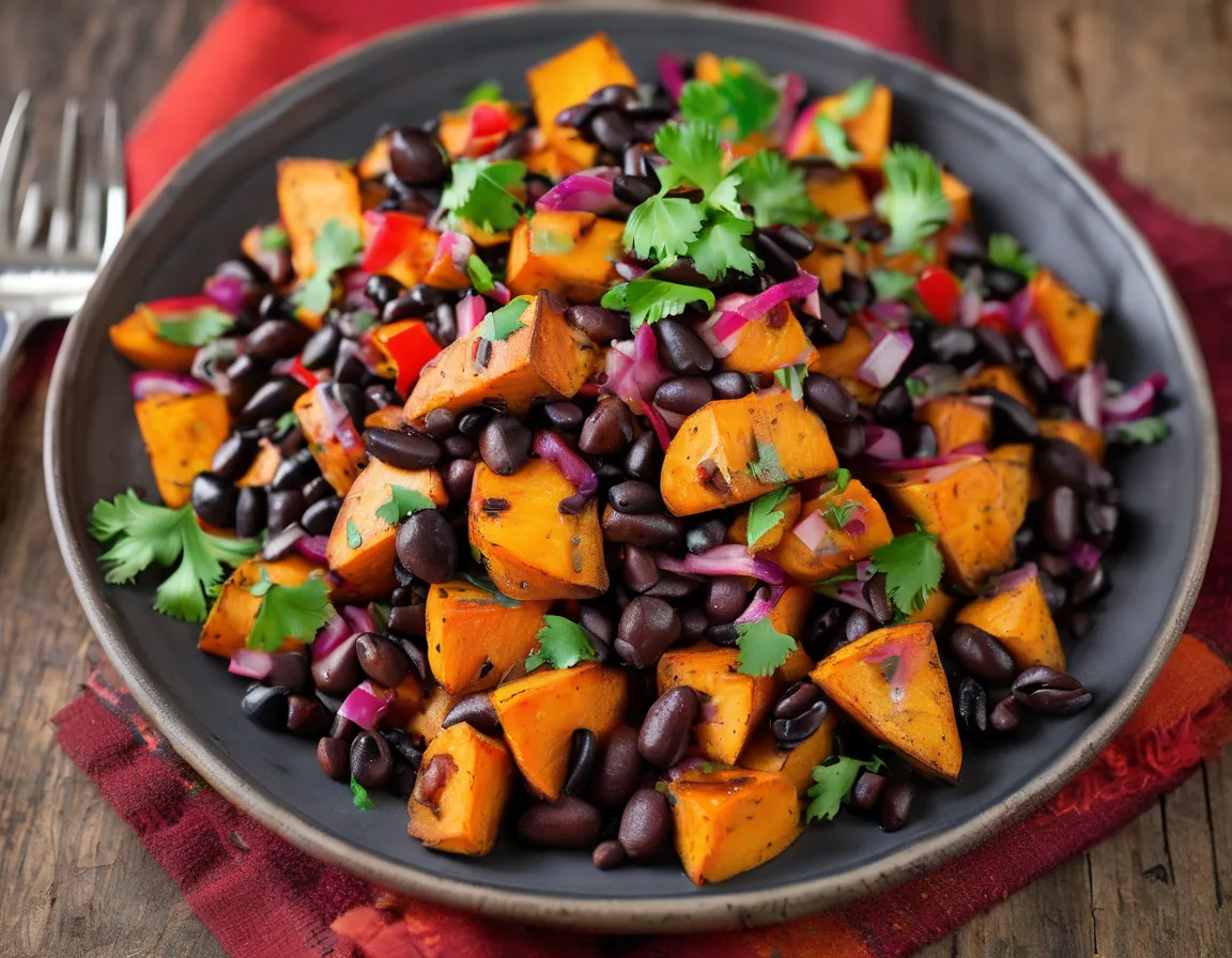 Batatas Asadas con Pisto y Pollo al Estilo Mediterráneo Adaptado para Diabetes T1
