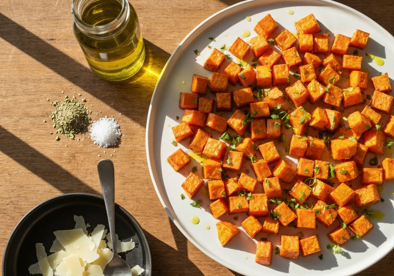 Batatas Asadas con Romero y Aceite de Oliva