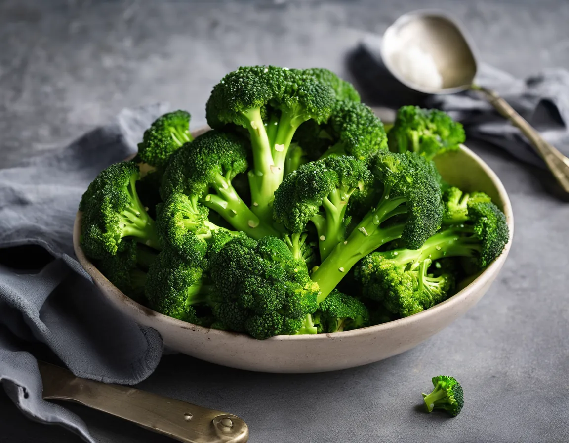 Brócoli a la Francesa Ligero Adaptado para SIBO Síndrome de Bacterias Intestinales Irritantes