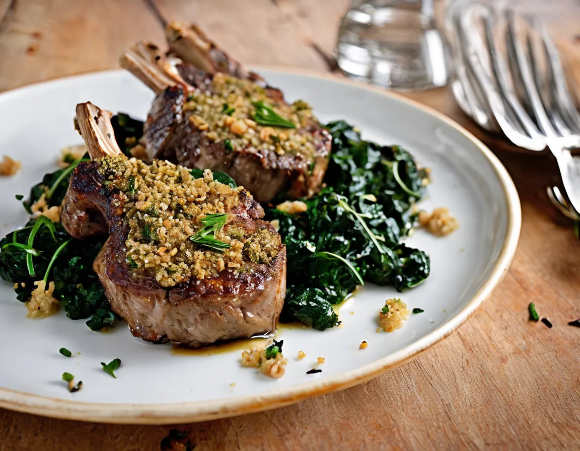 Cordero al Horno con Quinoa y Verduras