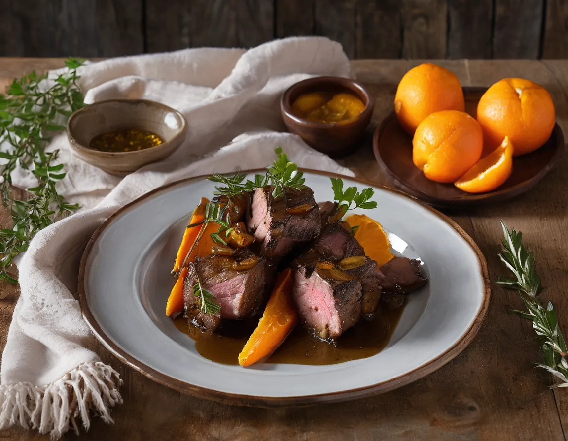 Cordero Asado con Zanahorias al Horno Estilo DASH