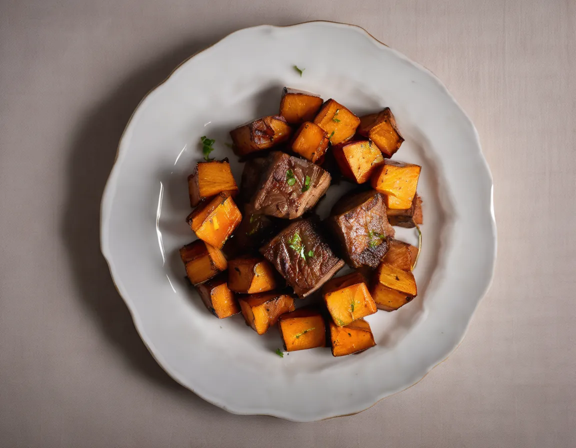 Cordero con Batata al Horno - Receta Low-FODMAP para SII
