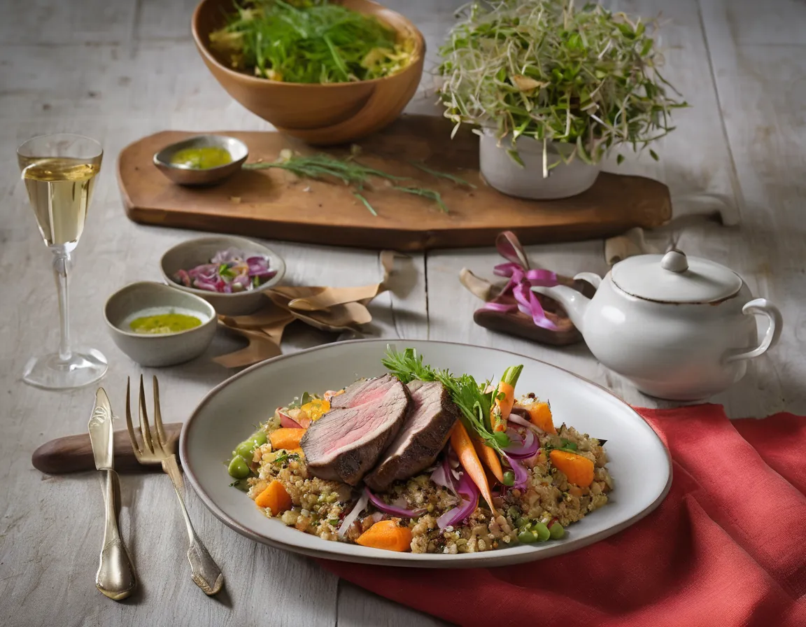 Cordero con Verduras y Quinoa: Receta Saludable para el Estreñimiento