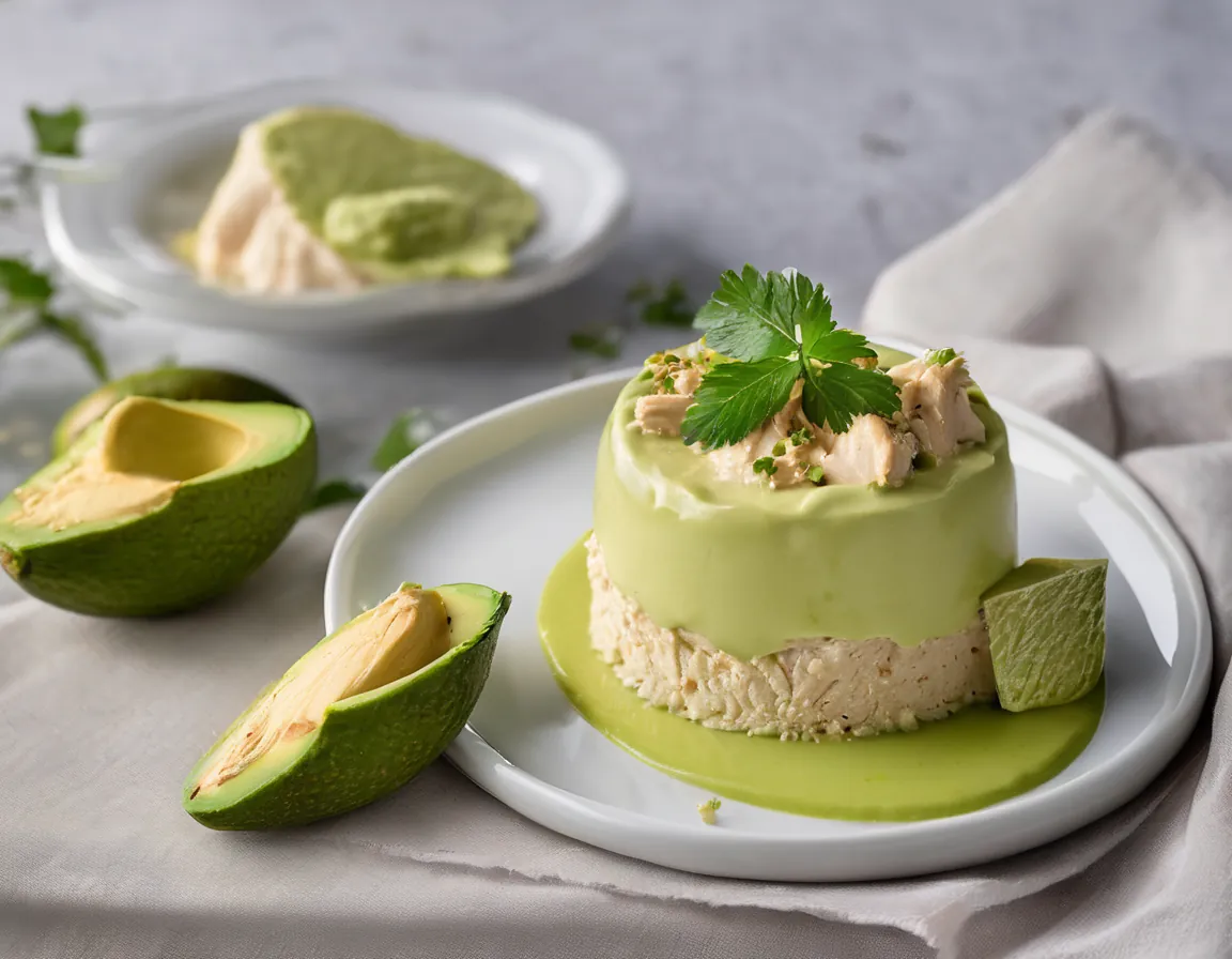Crema de Aguacate con Pollo Desmenuzado Adaptado para EII Crohn / Colitis Ulcerosa
