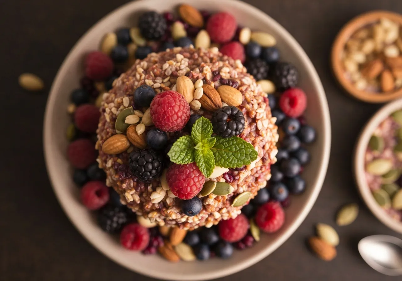 Crema de Avena con Manzana y Canela