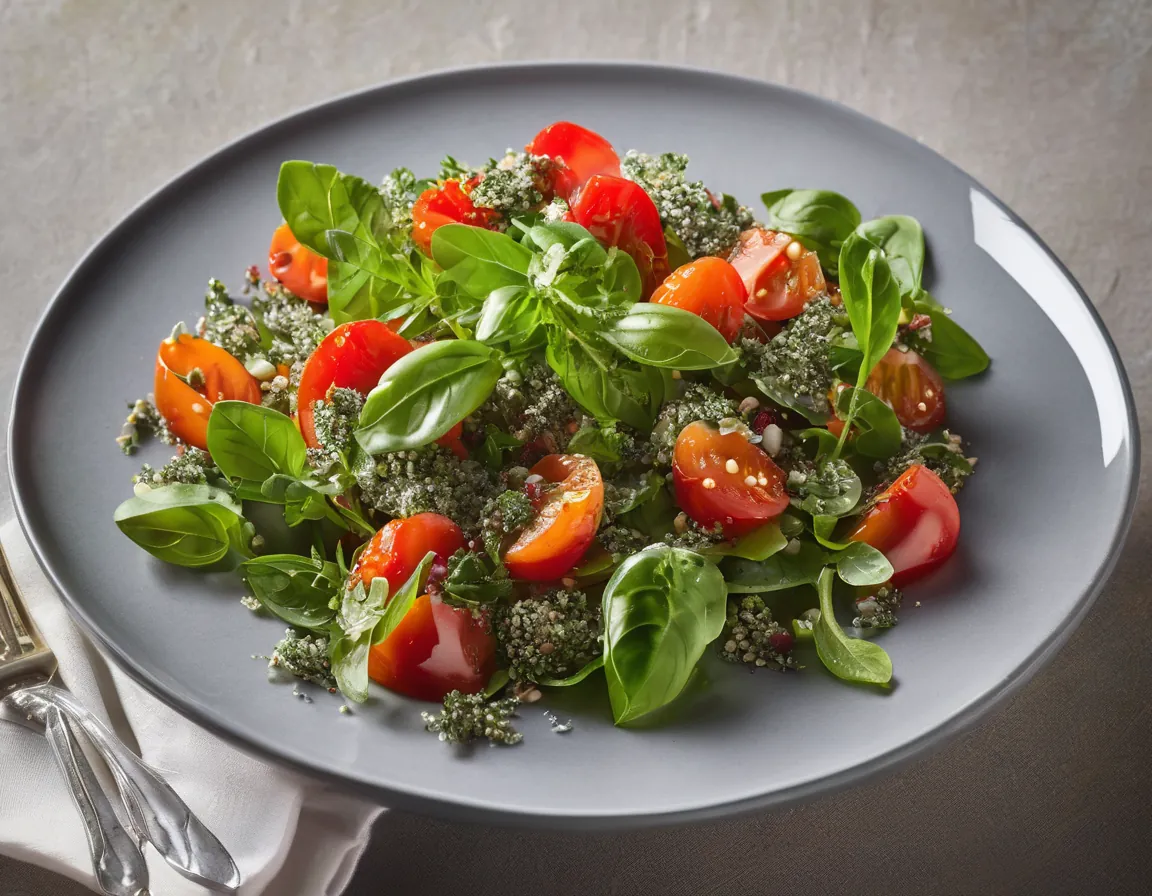 Crema de Chía y Verduras Mediterránea