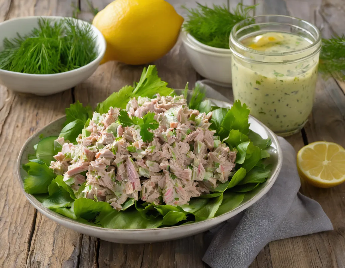 Ensalada de Atún Mediterránea Low-FODMAP