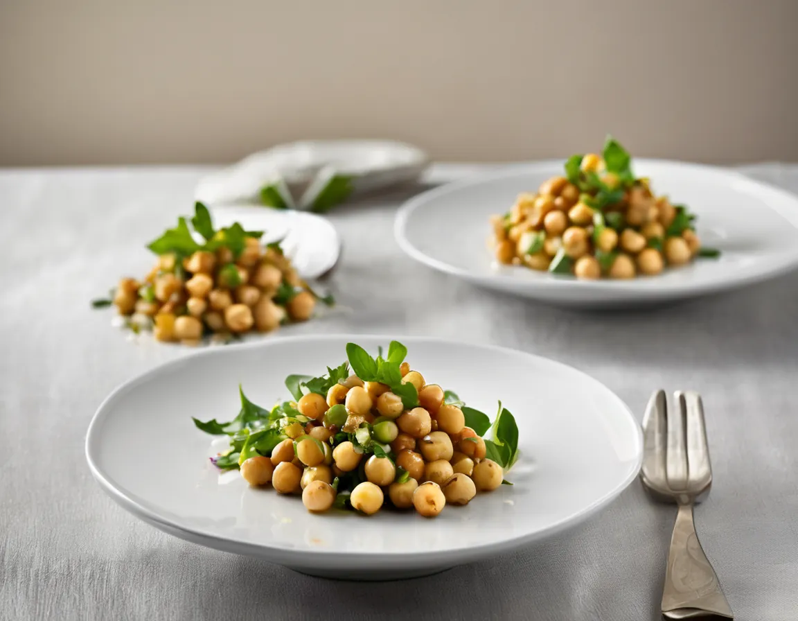 Ensalada de Garbanzos a la Francesa lblAdaptedFor Intolerancia fructosa