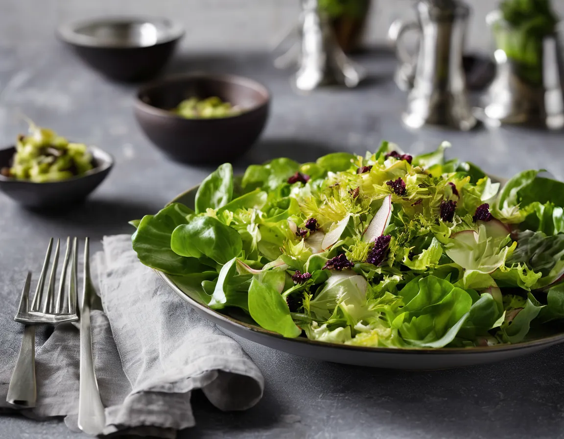 Ensalada de Lechuga Canadiense Baja en FODMAP Adaptado para SII Síndrome de Intestino Irritable