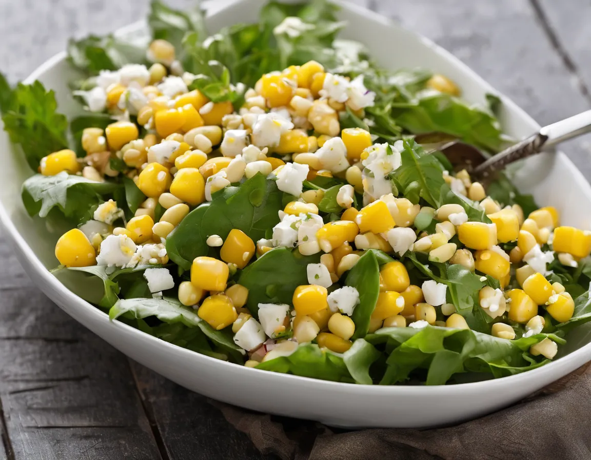 Ensalada de Maíz con Pollo y Aguacate