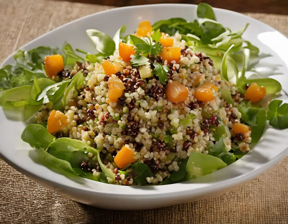 Ensalada de Zanahoria y Quinoa con Aderezo de Lima