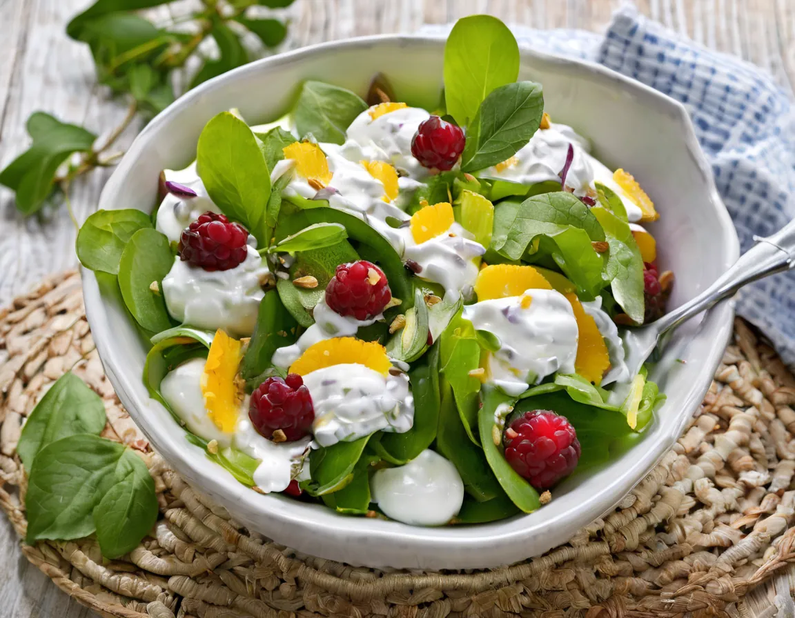 Ensalada Mediterránea con Yogur Griego y Fibra para el Estreñimiento Adaptado para Constipación Crónica