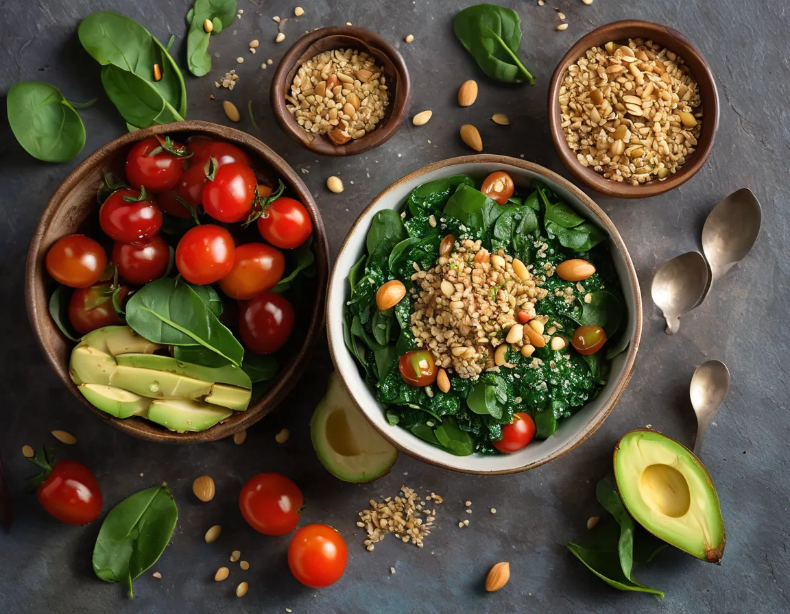 Espinacas a la Catalana con Garbanzos y Agua de Hierbas Adaptado para Constipación Crónica