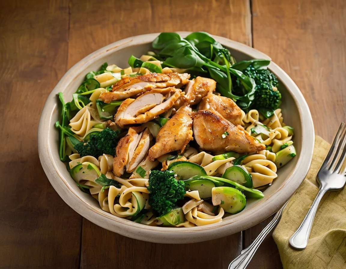 Pollo con Pasta Integral Latina