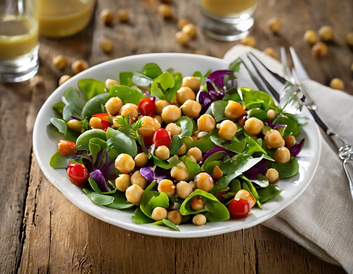 Garbanzos con Espinacas y Pimiento Rojo al Estilo Mediterráneo Adaptado para Constipación Crónica