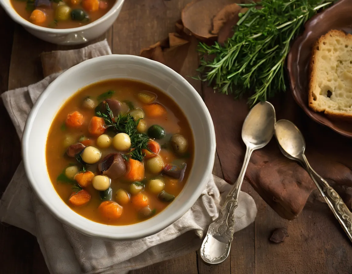 Garbanzos con Espinacas y Pimientos al Estilo Mediterráneo