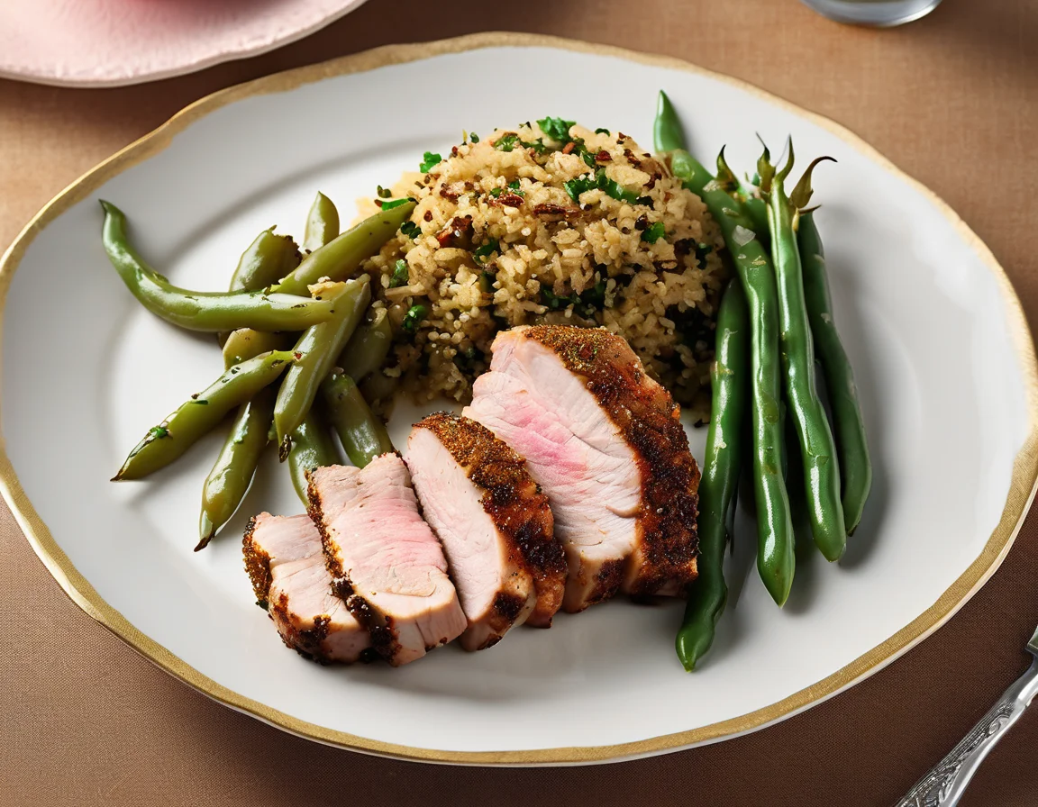 Lomo de Cerdo con Judías Verdes al Estilo Andaluz