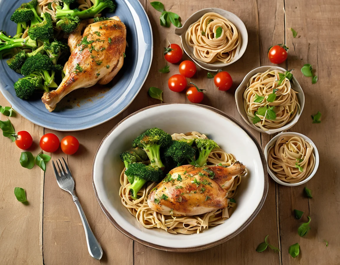 Pollo con Pasta Integral Latina para Llevar