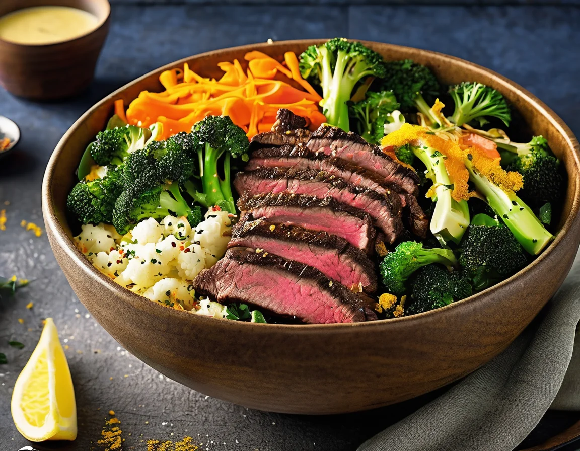 Estofado de Ternera con Coliflor al Azafrán