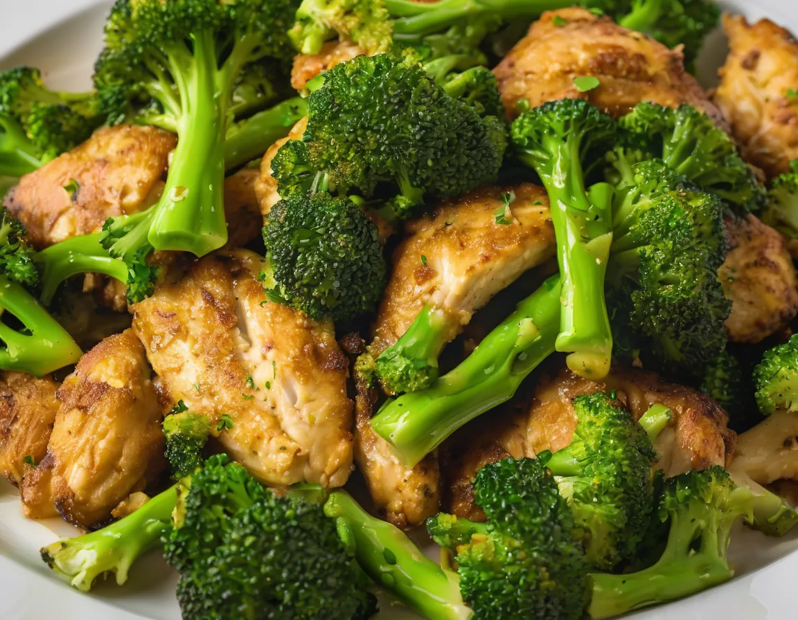 Pollo al Limón con Brócoli al Vapor - Receta DASH Adaptado para Hipertensión