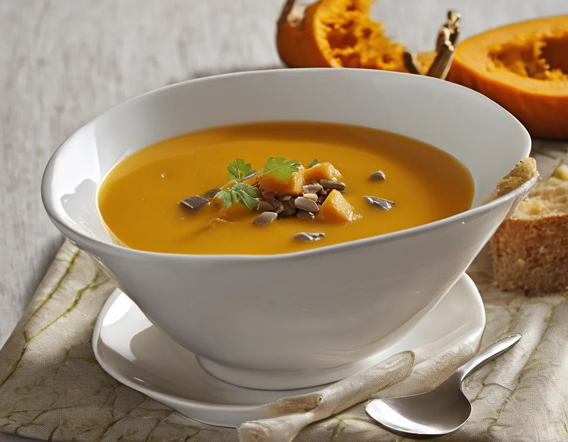 Sopa de Calabaza Canadiense de Baja Carga Glucémica Adaptado para Resistencia a la Insulina