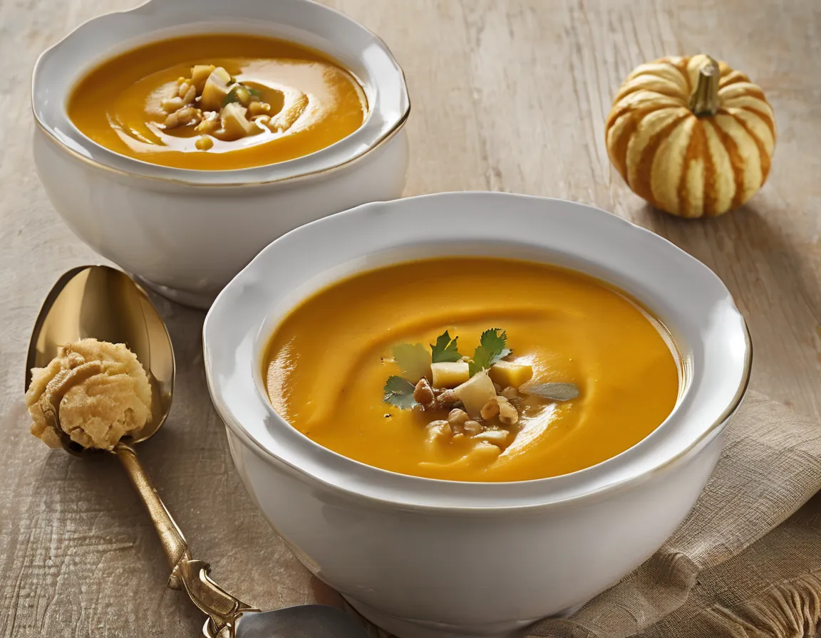 Sopa de Calabaza Canadiense para Diabéticos Adaptado para Diabetes T1
