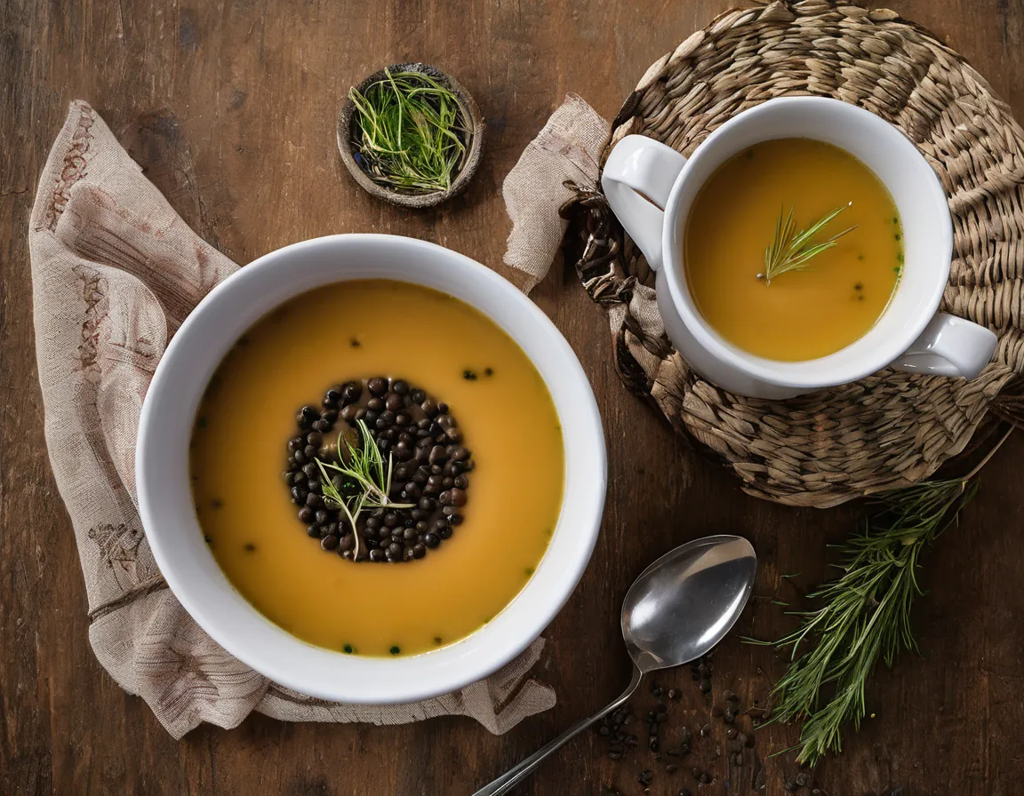Sopa de Lentejas a la Provenzal Adaptado para Hipercolesterolémia