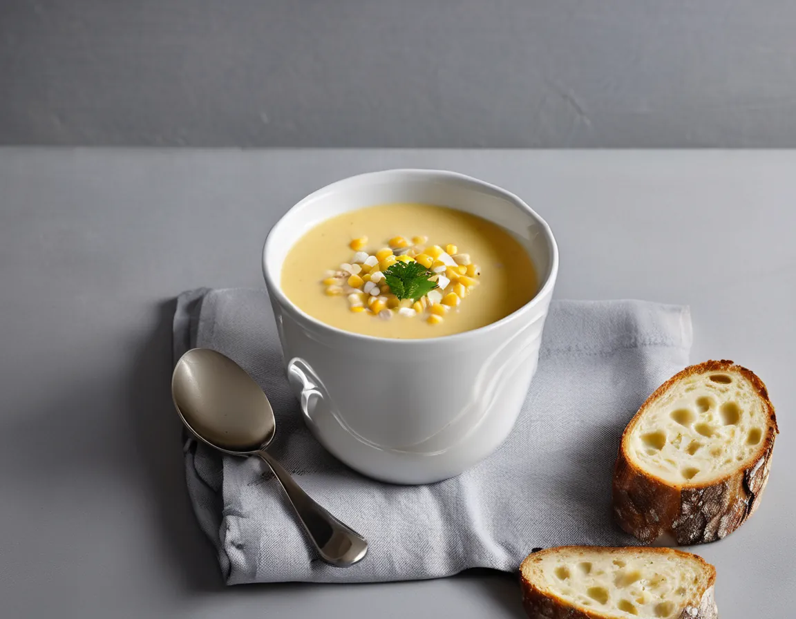 Sopa de maíz canadiense rica en fibra Adaptado para Constipación Crónica