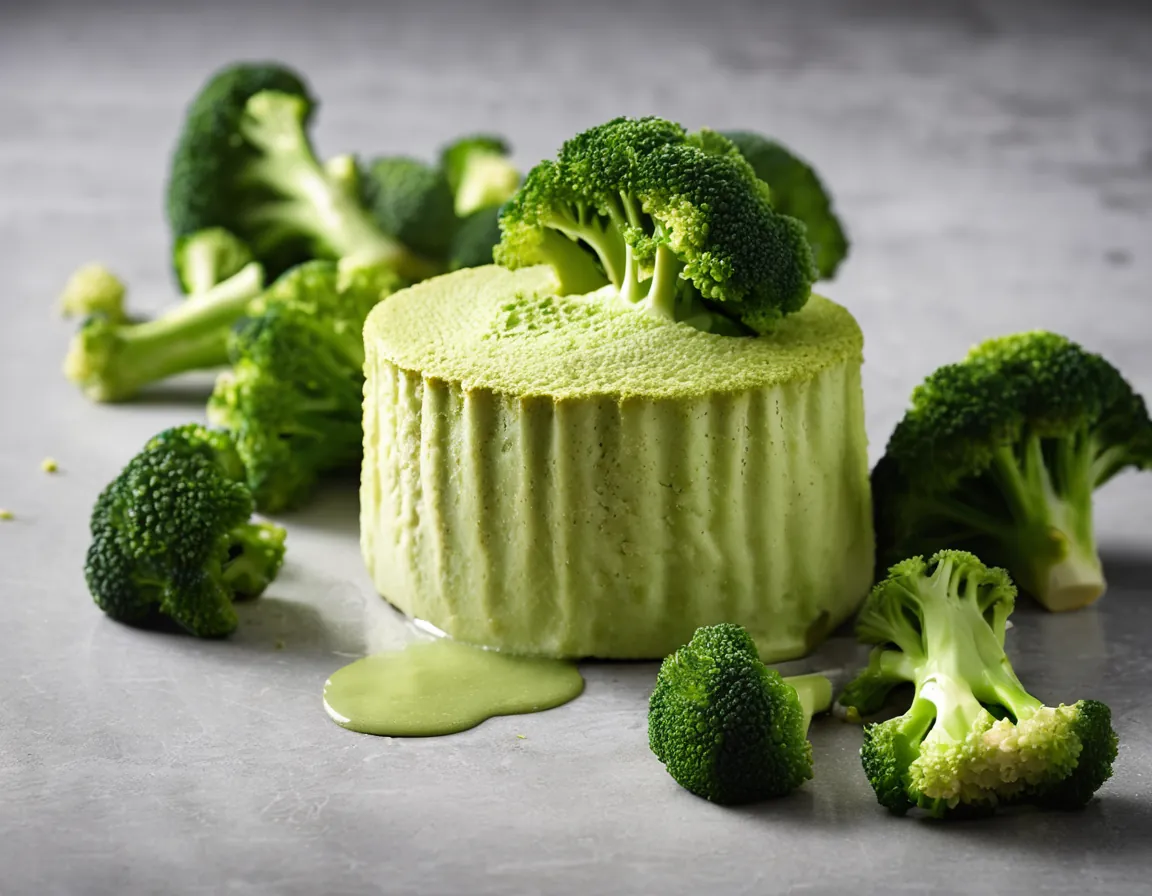 Soufflé de Brócoli Ligero a la Francesa Adaptado para Hipertensión