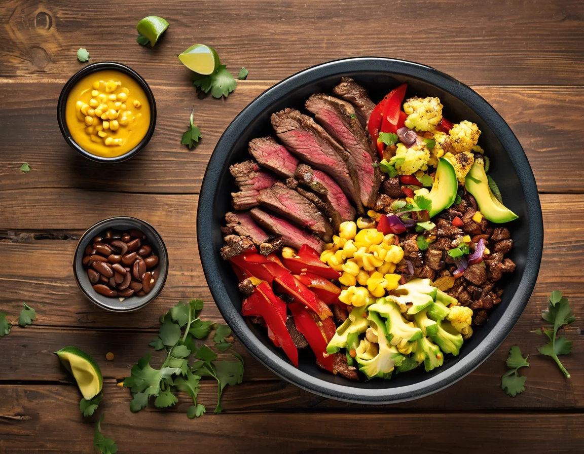 Estofado de Ternera con Coliflor al Pimentón