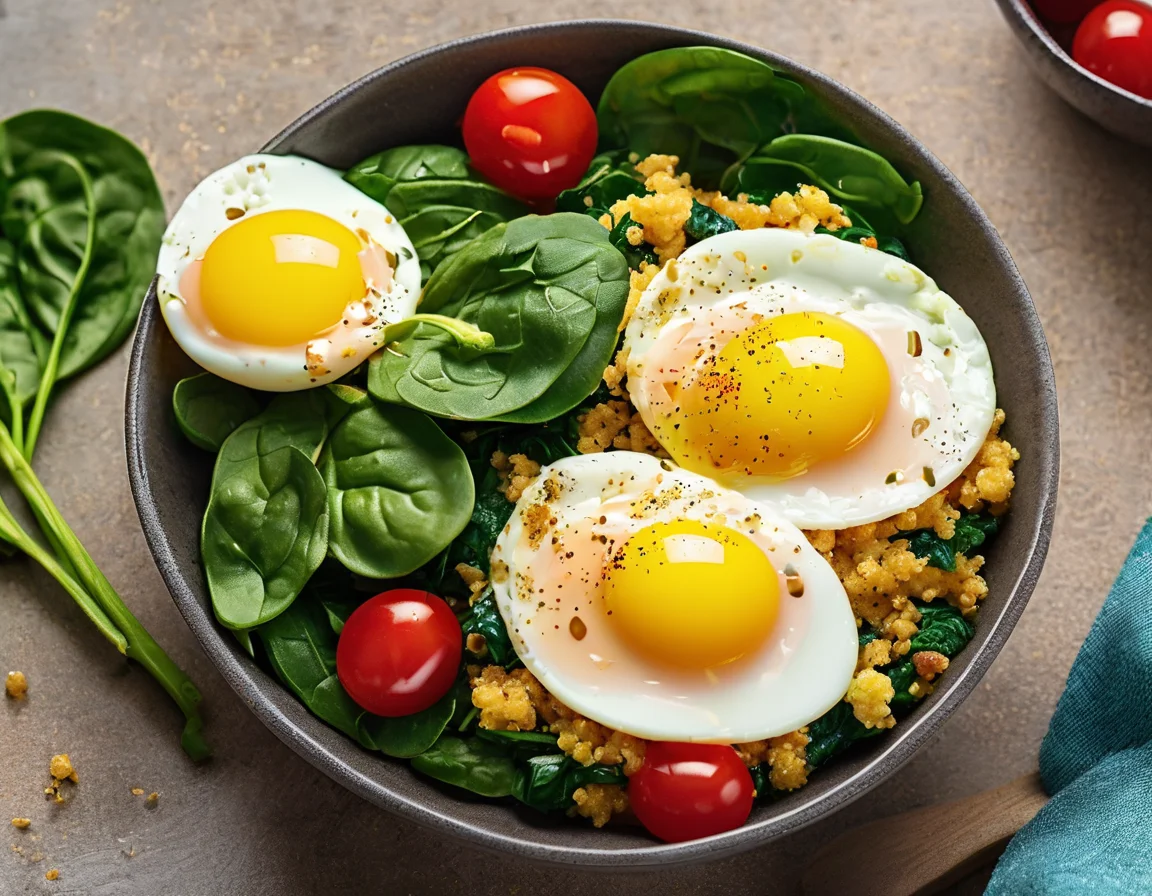 Tortilla de Espinacas y Garbanzos al Estilo Andaluz