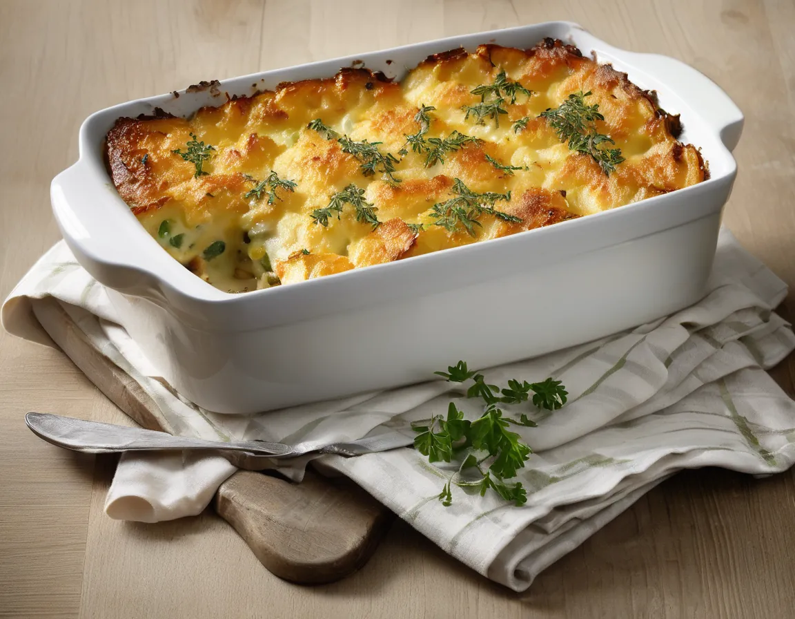 Sweet Potato and Vegetable Gratin with Herbs Adaptado para Constipación Crónica