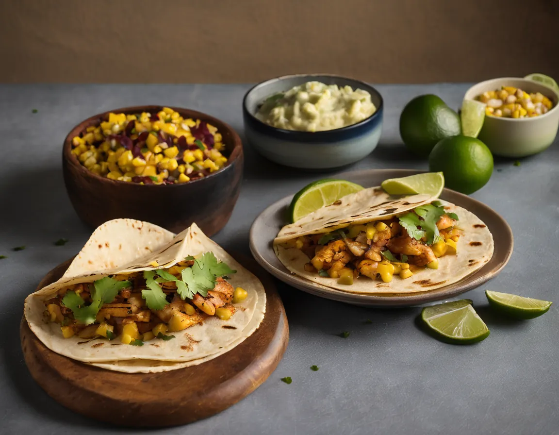 Tacos de Maíz con Pescado al Horno para Intolerancia a la Fructosa