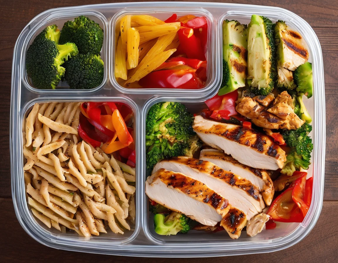 Pollo con Pasta Integral Latina