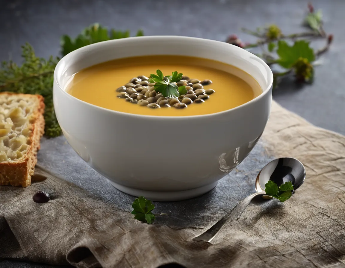 Velouté de Lentejas con Verduras Suaves Adaptado para Erge