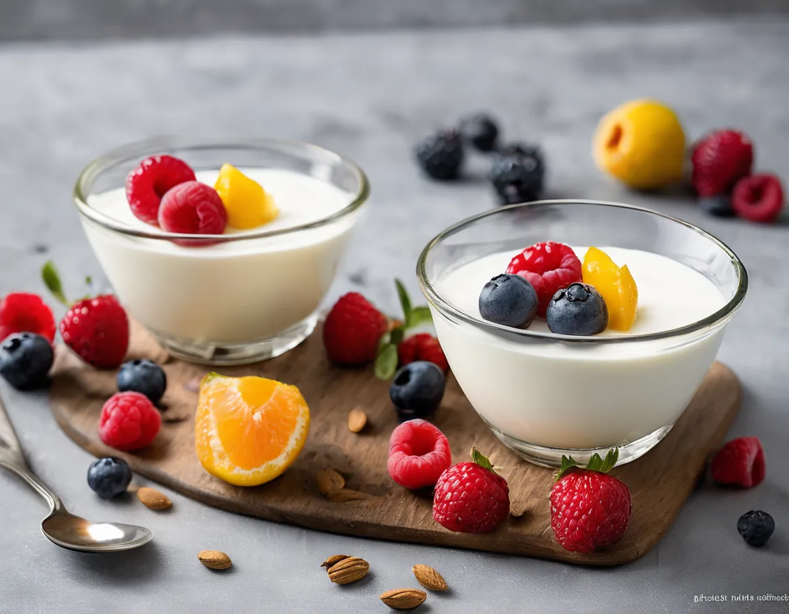 Yogur con Frutas Bajo-FODMAP al Estilo Brasileño Adaptado para SIBO Síndrome de Bacterias Intestinales Irritantes